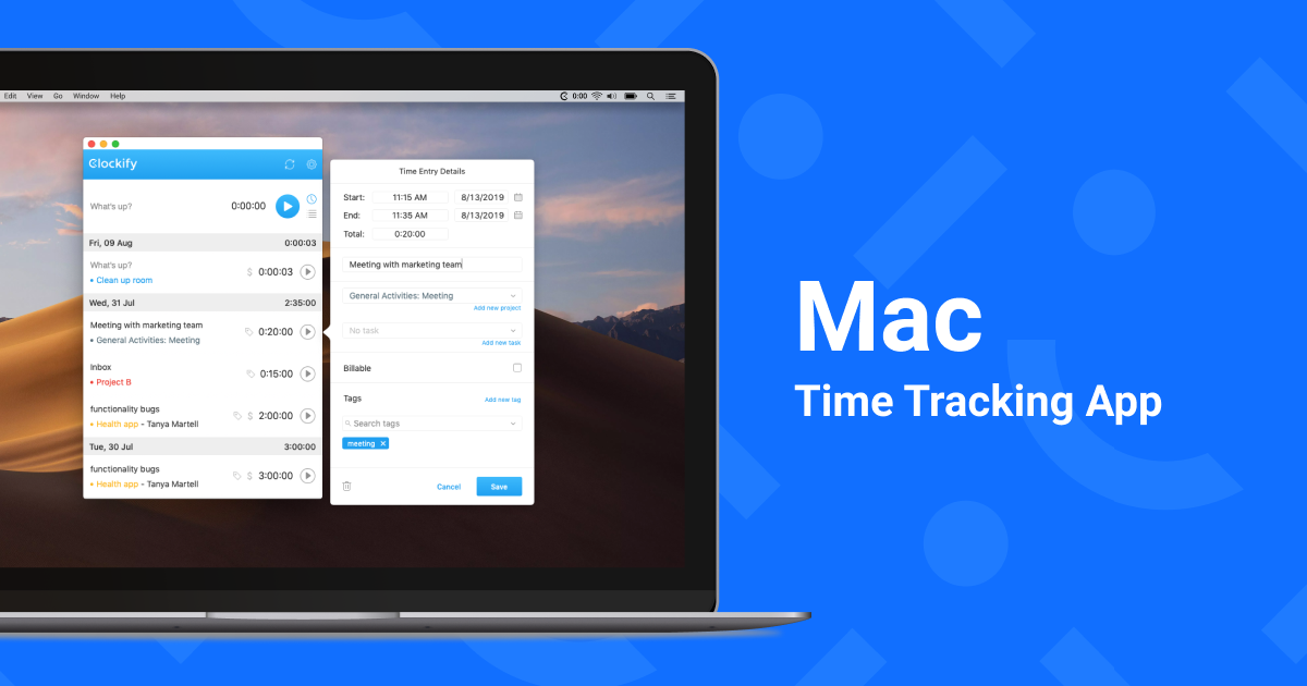 Data Tracking App For Mac
